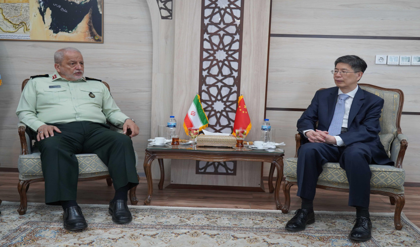 رئیس دانشگاه عالی دفاع ملی در دیدار با سفیر چین در تهران بیان نمود: